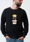 Preview: Sweater "Bavarian Burger" - vintage black